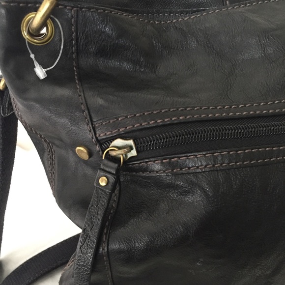 Fossil Leather Crossbody Purse - Picture 7 of 13